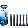 Фото — Насадки для зубной щетки Oral-B iO Ultimate Clean XL-pack 1x6 Only fits, черный