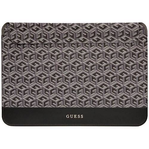 Чехол для ноутбука Guess для ноутбуков 13"/14" Sleeve G CUBE, черный