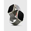 Фото — Ремешок для смарт-часов Uniq Apple Watch 49/45/44/42 mm Revix reversible Magnetic, серый/белый