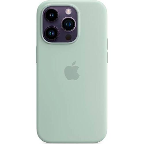 Чехол для смартфона iPhone 14 Pro Silicone Case with MagSafe, светло-зеленый
