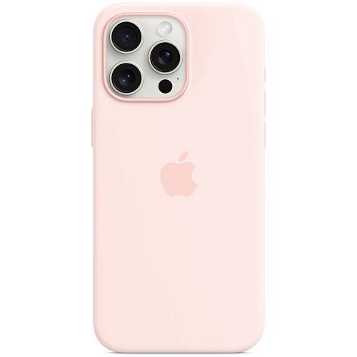 Чехол для смартфона iPhone 15 Pro Max Silicone Case with MagSafe, Light Pink