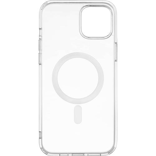 Чехол для смартфона Real Mag Case iPhone 14, усиленный, прозрачный