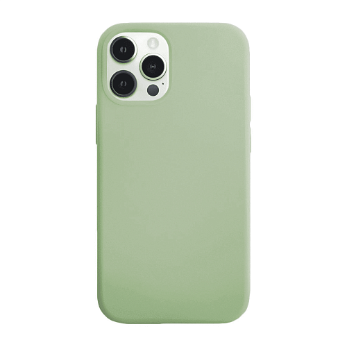 Чехол для смартфона vlp Silicone Сase для iPhone 12 Pro Max, светло-зеленый