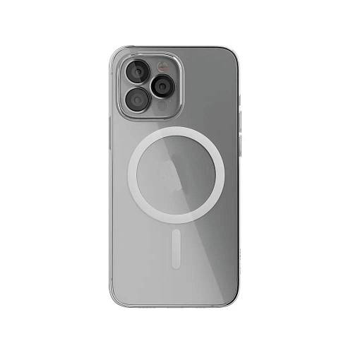 Чехол для смартфона vlp Silicone case with MagSafe для iPhone 13 Pro Max, прозрачный
