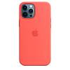 Фото — Чехол для смартфона Apple MagSafe для iPhone 12 Pro Max, силикон, «розовый цитрус»