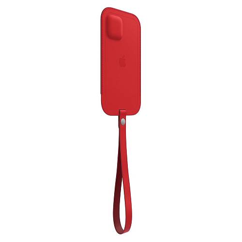 Чехол для смартфона Apple MagSafe для iPhone 12/12 Pro, кожа, (PRODUCT)RED