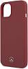 Фото — Чехол для смартфона Mercedes Liquid silicone для iPhone 13 mini, красный