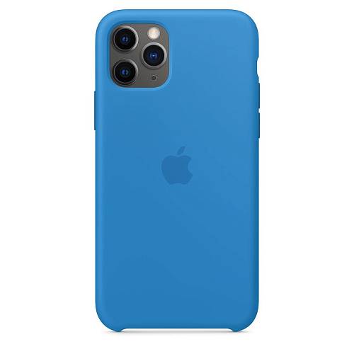 Чехол для смартфона Apple для iPhone 11 Pro, силикон «синяя волна»