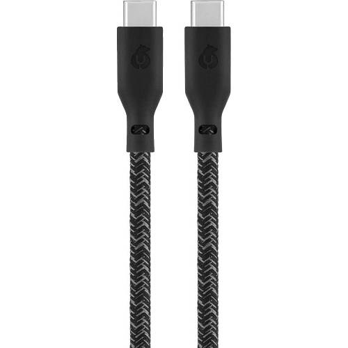 Кабель uBear Trend Cable USB-C/USB-C 2.4м, 140W, черный