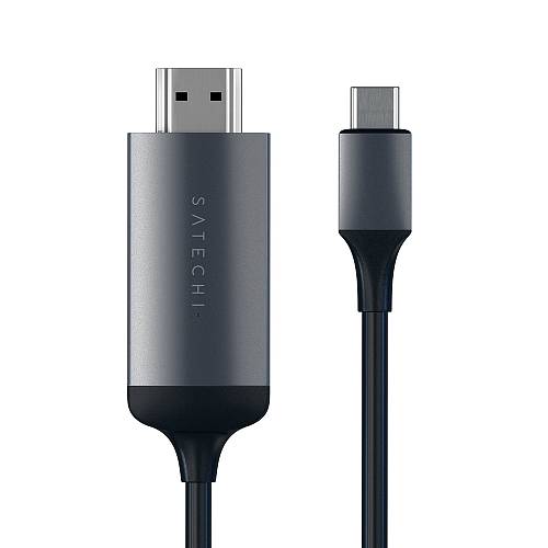 Кабель Satechi USB-C - HDMI, 1.8м, «серый космос»