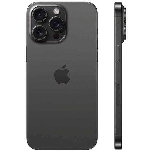 Apple iPhone 15 Pro Max, 512 Гб, «титановый чёрный»