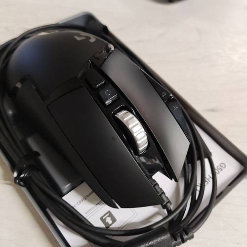 Мышь Logitech G502 HERO High Performance Gaming + встроенный кабель (2.1м) черный (уценка)