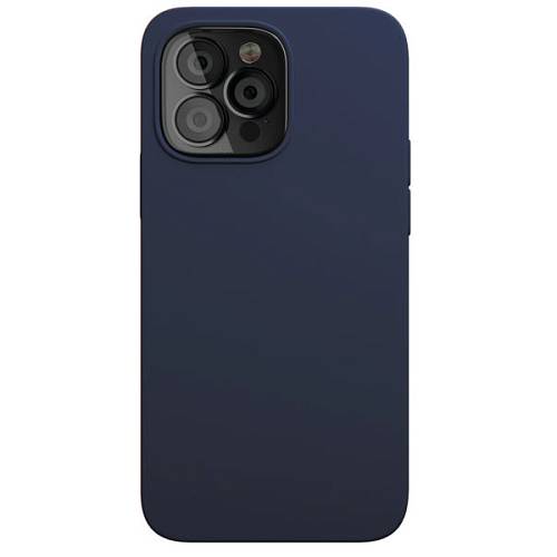 Чехол для смартфона vlp Silicone case with MagSafe для iPhone 13 Pro, темно-синий