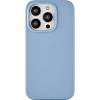 Фото — Чехол для смартфона uBear Touch Mag Case, iPhone 15 Pro, MagSafe, силикон, голубой