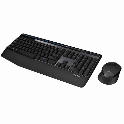 Комплект (клавиатура и мышь) Logitech MK345, черный