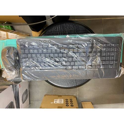 Клавиатура и мышь Logitech MK540 Advanced, USB, беспроводной, черный