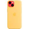 Фото — Чехол для смартфона iPhone 14 Silicone Case with MagSafe, «солнечный свет»