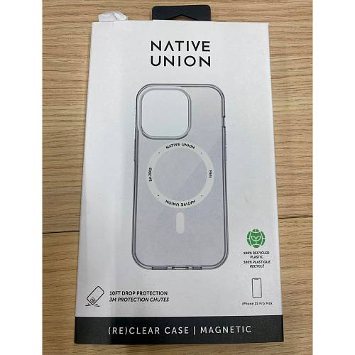 Чехол для смартфона Native Union (Re)Clear Case for iPhone 15 Pro Max, прозрачный