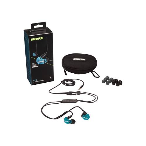 Наушники Shure AONIC SE215DYBK+UNI-EFS, синий