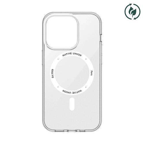 Чехол для смартфона Native Union (Re)Clear Case for iPhone 15 Pro Max, прозрачный (уценка)