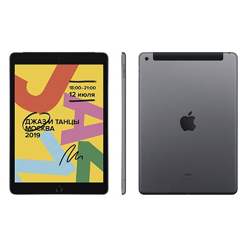 Apple iPad 10,2" Wi-Fi + Cellular 32 ГБ, серый космос