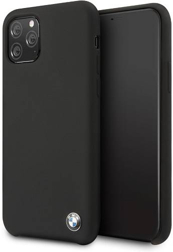 Чехол для смартфона BMW Signature Liquid Silicone для iPhone 11 Pro Max, черный