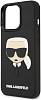 Фото — Чехол для смартфона Karl Lagerfeld 3D Rubber Karl's head Hard для iPhone 13 Pro, черный