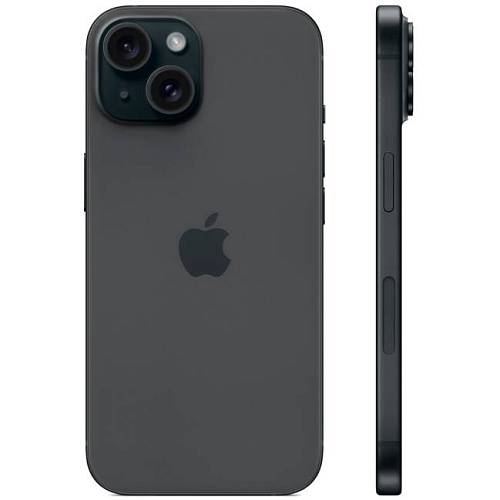 Apple iPhone 15, 256 Гб, черный