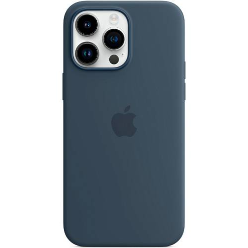 Чехол для смартфона Apple iPhone 14 Pro Max Silicone Case with MagSafe, синий