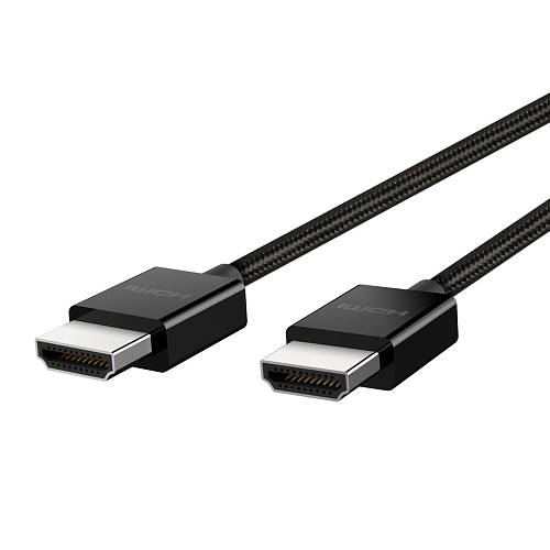 Кабель Belkin HDMI/HDMI Ultra HD, 2м, нейлон, черный