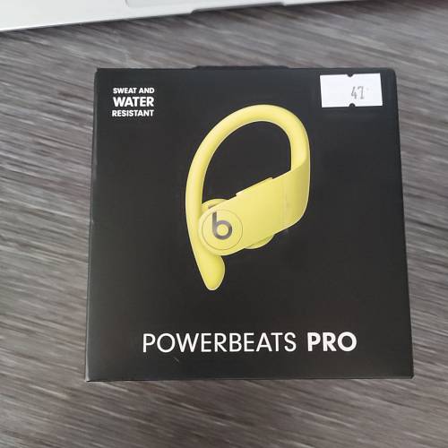 Наушники Beats Powerbeats Pro, желтый (уценка)