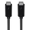 Фото — Кабель Belkin Thunderbolt 3 USB-C/USB-C, 100Вт, 2м, черный