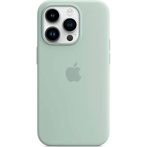 Чехол для смартфона iPhone 14 Pro Silicone Case with MagSafe, светло-зеленый