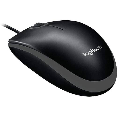 Мышь Logitech B100, черный