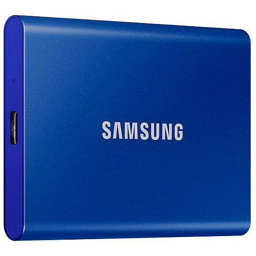 SSD Samsung T7 SSD, 1 ТБ, синий