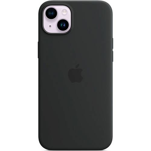 Чехол для смартфона iPhone 14 Plus Silicone Case with MagSafe, «темная ночь»