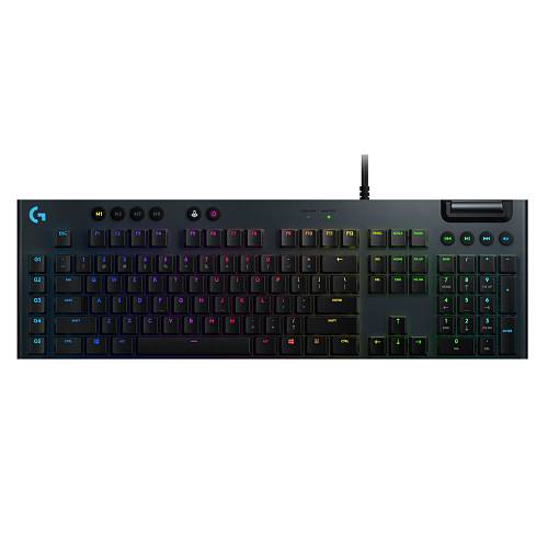 Клавиатура Logitech Gaming Keyboard G815 CARBON LINEAR SWITCH, черный