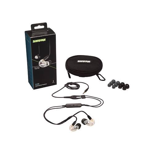 Наушники Shure AONIC SE215DYBK+UNI-EFS, прозрачный