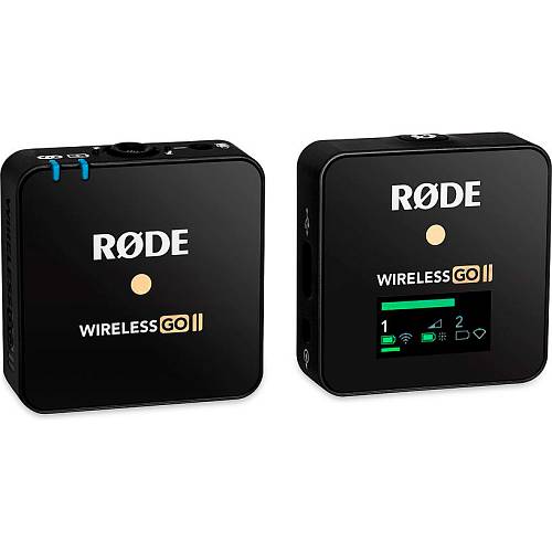 Микрофон Rode Wireless GO II Single Compact Digital 2.4 GHz Mic System/Recorder, черный