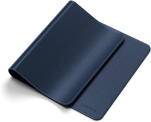 Коврик для мыши Satechi Eco Leather Desk Mat, синий