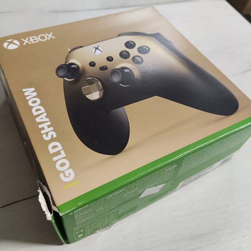 Геймпад Microsoft Xbox Wireless Controller, Gold Shadow Special Edition, золотой (уценка)