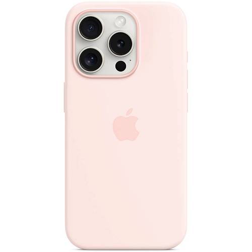 Чехол для смартфона iPhone 15 Pro Silicone Case with MagSafe, Light Pink