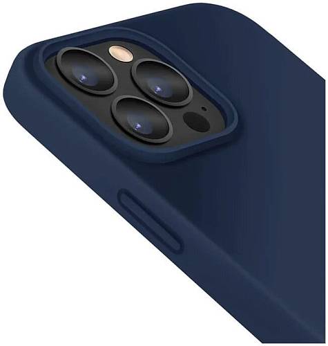 Чехол для смартфона Uniq LINO для iPhone 13 Pro Max, синий