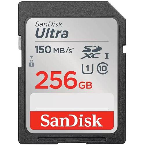 Карта памяти SanDisk Memory Card Ultra SDXC for DSLR, 256 Гб