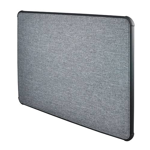 Чехол для ноутбука Uniq DFender Sleeve Kanvas для Macbook Pro 15" (2016/2018), серый