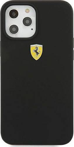 Чехол для смартфона Ferrari On-Track Liquid для iPhone 12/12 Pro, черный
