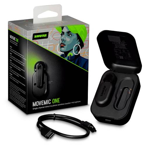 Микрофон Shure MoveMic One, черный