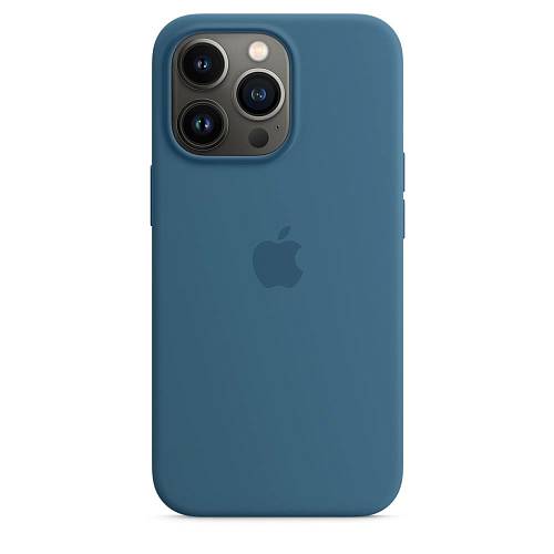 Чехол для смартфона MagSafe для iPhone 13 Pro Max, силикон, «полярная лазурь»