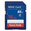 Фото — Карта памяти SanDisk Memory Card SDHC, 16 Гб