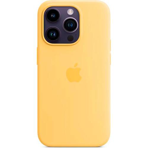 Чехол для смартфона iPhone 14 Pro Silicone Case with MagSafe, «солнечный свет»